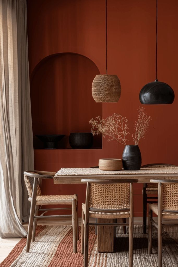 Le bienfaits du rouge en décoration intérieure.
