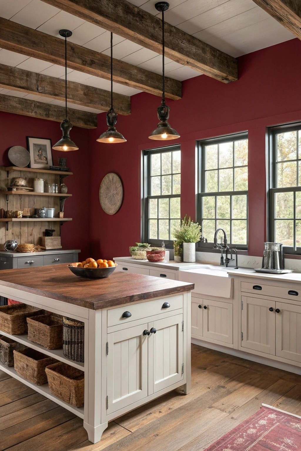 Les bienfaits du rouge en décoration intérieure.