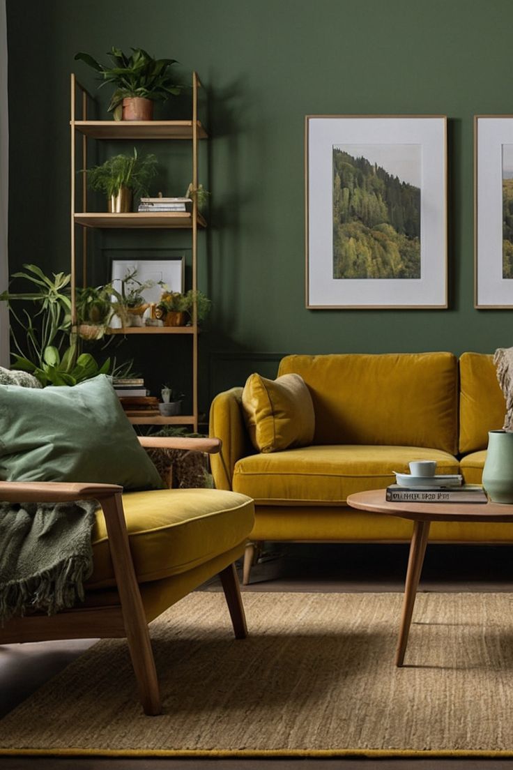Les bienfaits du vert en décoration intérieure
