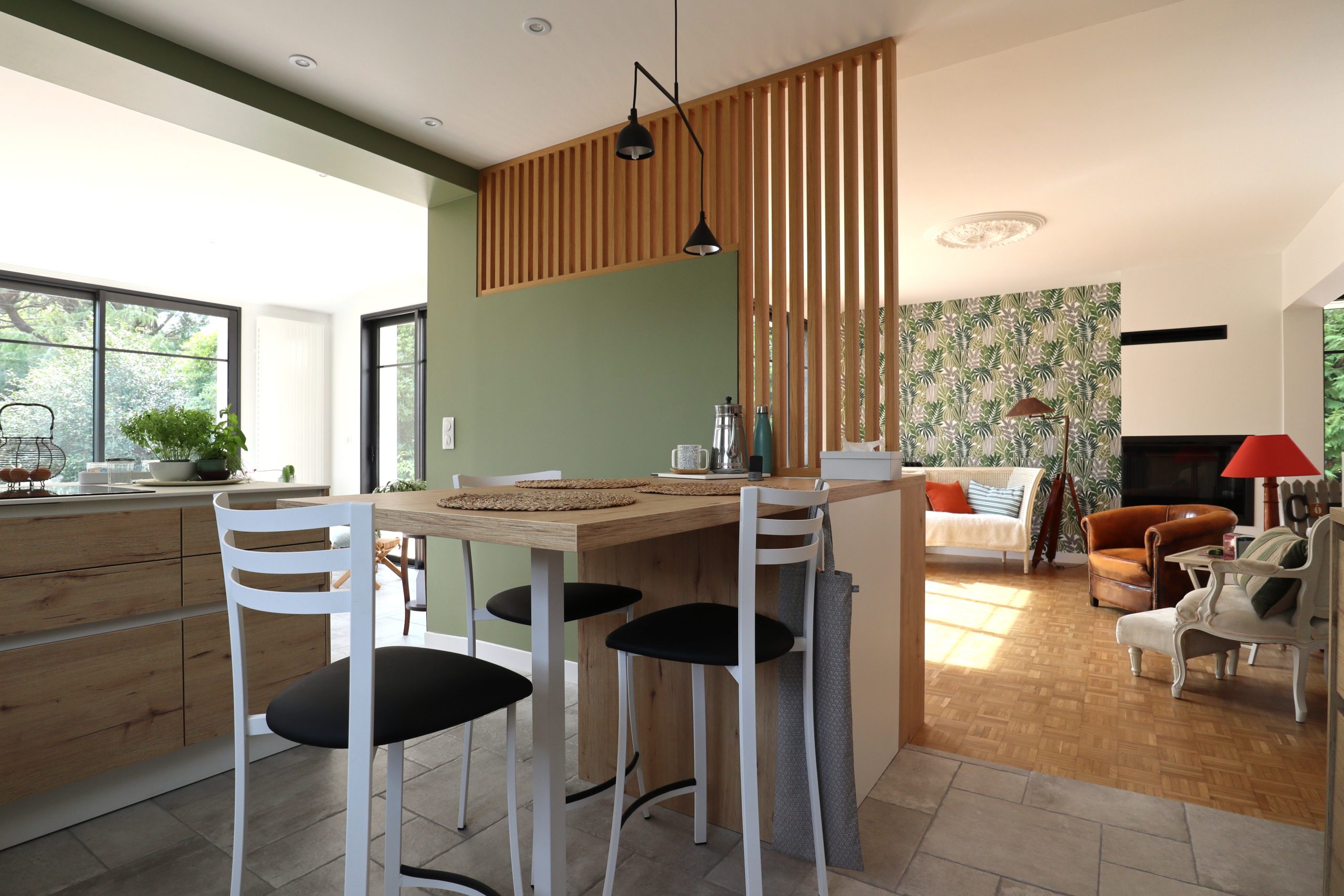 Peinture cuisine - Plobannalec Peinture intérieure à Combrit (29)