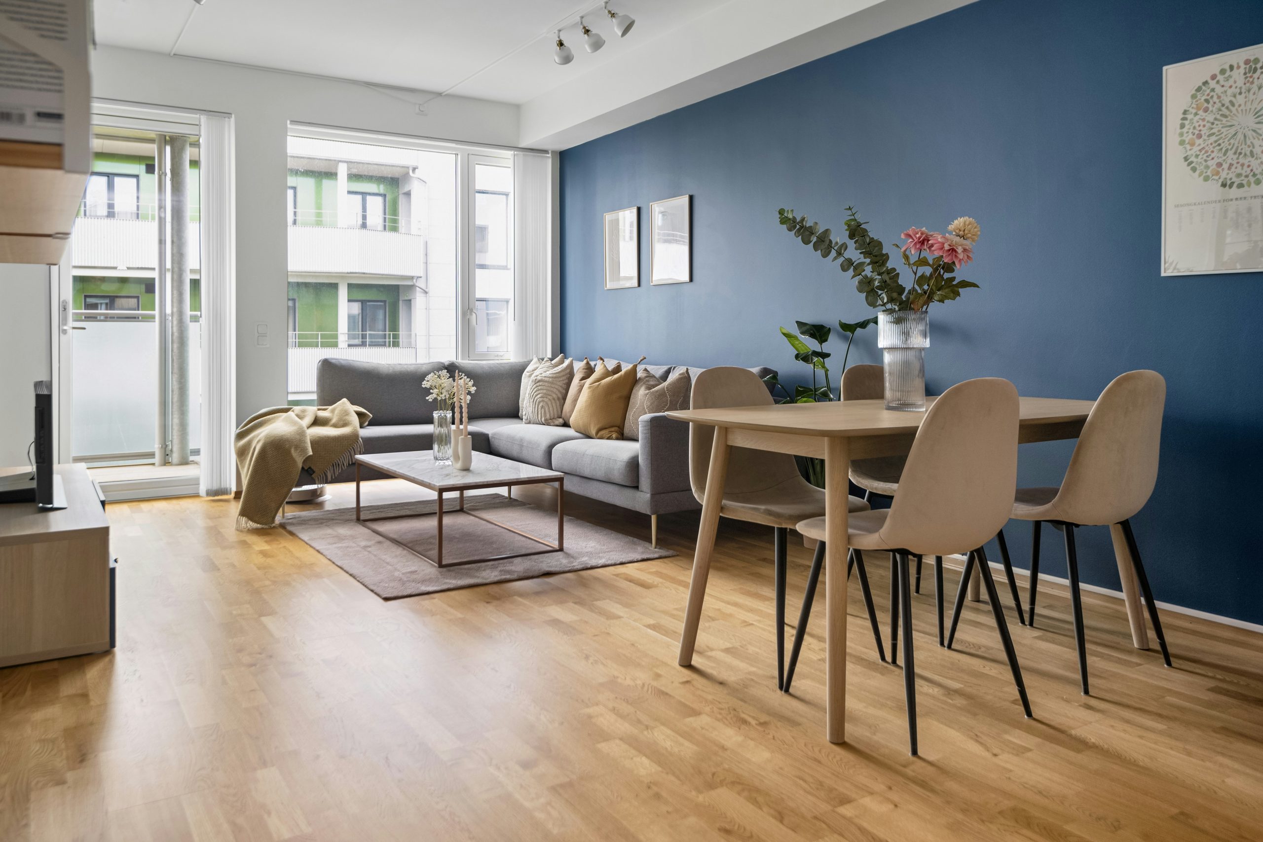 Conseils décoration Aegis Decoration Quimper 6 astuces pour agrandir visuellement une petite pièce avec la peinture !