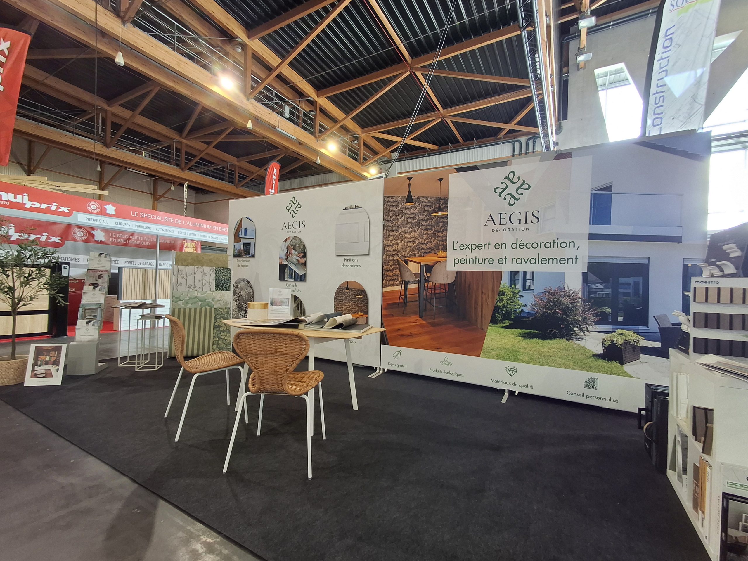 Aegis Décoration au Salon de l’Habitat Viving Quimper 2025 !