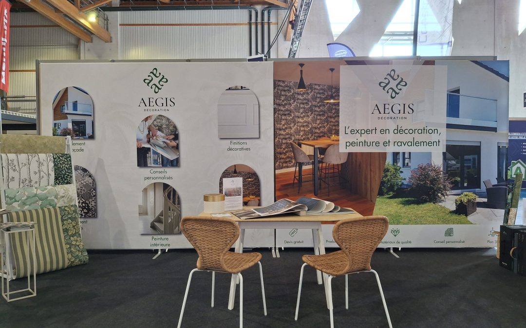 Aegis Décoration au Salon de l’Habitat Viving Quimper 2025 !