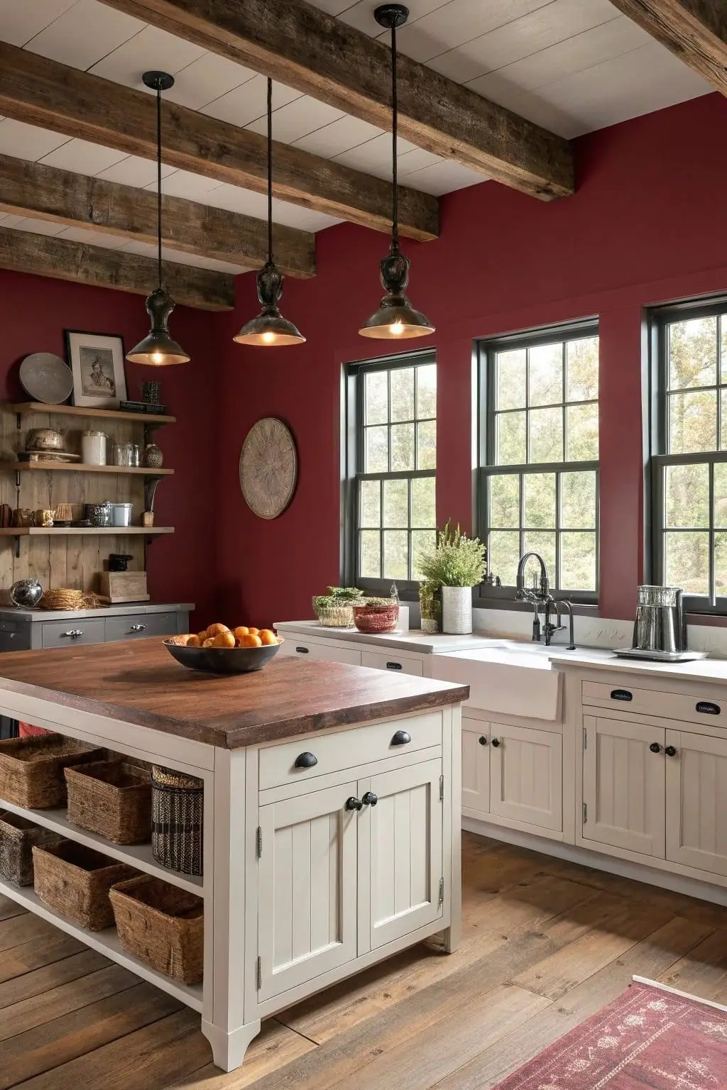Les bienfaits du rouge en décoration intérieure.