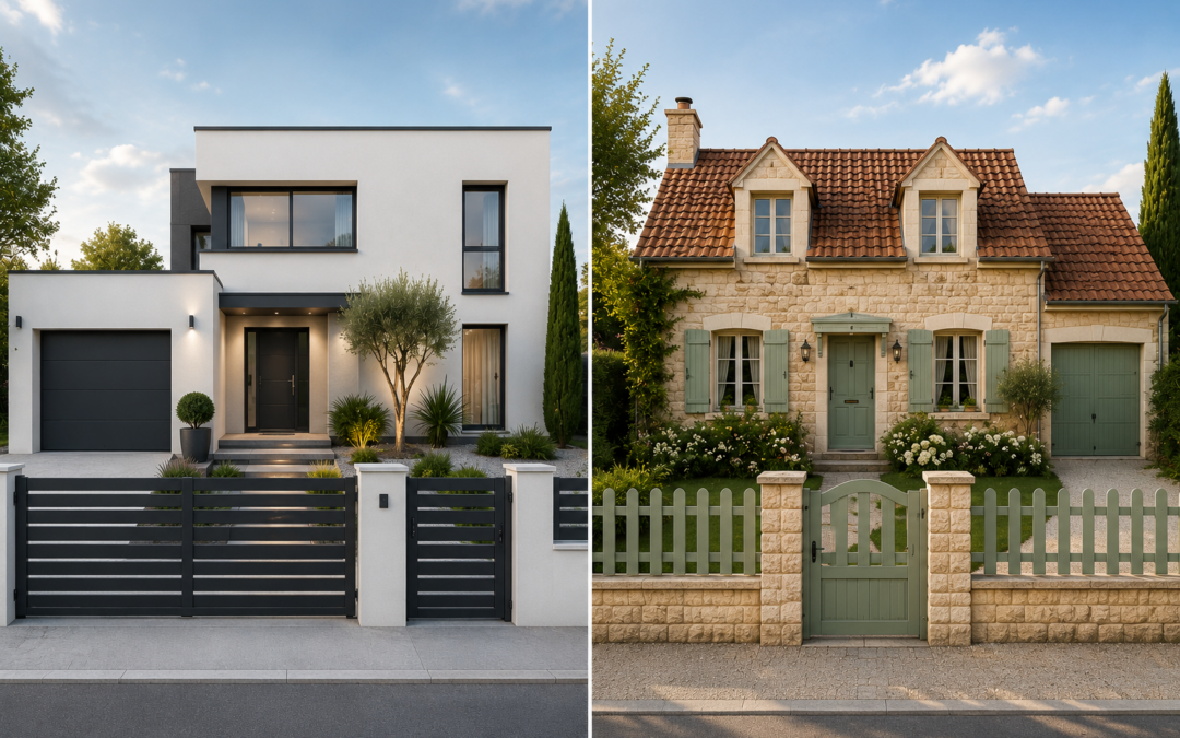 Comment harmoniser façade, toiture, menuiseries et clôture pour sublimer sa maison ?